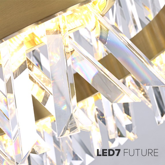 Loft Industry Modern - Razor Line Chandelier